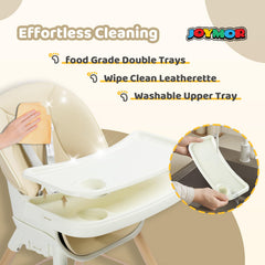 Joymor 5-in-1 waterproof PU cushion keeps seating comfortable and easy to wipe