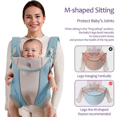 JOYNCLEON breathable mesh fabric keeps baby cool in summer.