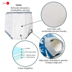 Joyo Roy 100 percent cotton training pants 5T offer breathable comfort for toddlers