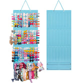 JOYMOMO hair bow organizer wall display keeps clips neatly visible for quick selection