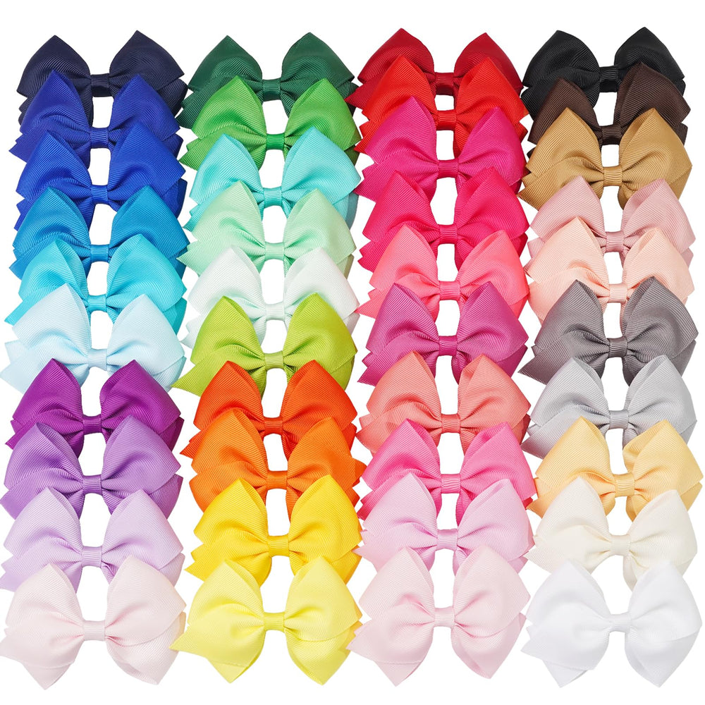 JOYOYO 4-inch hair bow with secure alligator clip for daily wear
