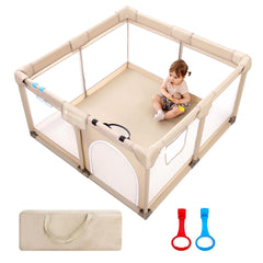 Joypony baby playpen assembly demonstrates easy setup in minutes for busy families.