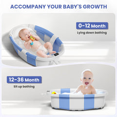 JoyYum bath-cushion-safety-belts provide secure fit and hands-free bathing.