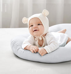 JQFORUIH baby lounger bionic design emphasizes active play and bonding during floor time