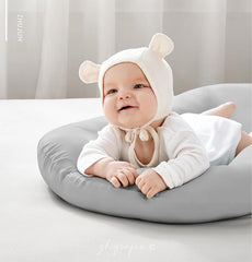 JQFORUIH lounger design promotes awake play and caregiver bonding