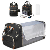 JSTPRO diaper bag backpack main compartment organized for essentials
