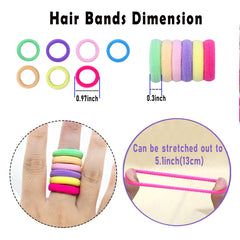 JUCCPUL 210pcs flatlay of assorted colors for coordinating outfits and styles