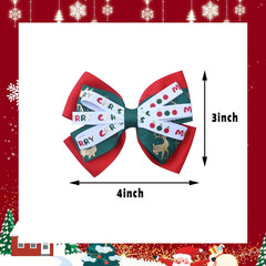 JUCCPUL boutique Christmas hair accessory in green elk for special occasions