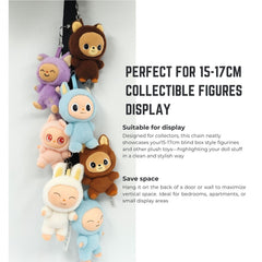 Juglok 15-17 cm blind box display strap highlights figures neatly.