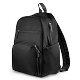 JuJuBe Deluxe Diaper Backpack changing station in action for on-the-go changes.