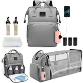 juman diaper bag backpack front pocket insulated keeps baby bottles warm during outings