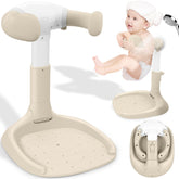 JUNEU baby shower stand base provides broad, stable footing for safe newborn baths