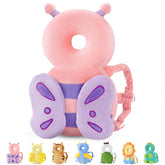 JunNeng baby head protector with soft plush fabric close-up for gentle skin comfort.
