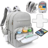 JustBaby Luv backpack offers all-in-one organization for on-the-go parents