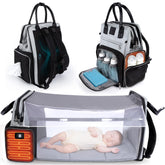 JustBaby Luv heated pocket closeup keeps bottles warm during outings.