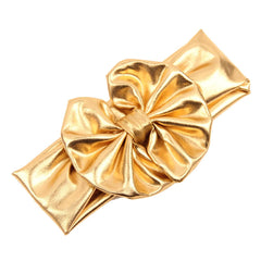JustMyDress baby headband bronzing gilding in golden for special occasions