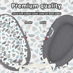 JWPEHOE baby lounger bionic-womb design simulates cozy, maternal comfort.