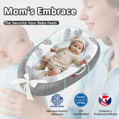JWPEHOE Baby Lounger mattress back support for growing infants