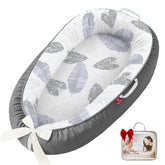 JWPEHOE Baby Lounger soft bumper front view for safe newborn positioning