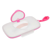 JWTIFOA wipes dispenser portable case: compact travel companion keeps wipes handy on the go.