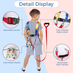 JXM safety harness grab handle and tether for close supervision.