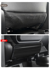 JYCDC seat back protector prevents dirt and scuffs on velvet upholstery