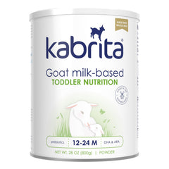 Kabrita goat milk toddler drink 12-24 months bottle 28oz for easy on-the-go nutrition.