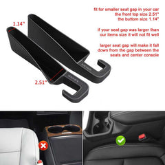 KAFANLIN gap filler between seat and console fits snugly and keeps items within reach.