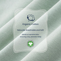 kaiya baby sleeping bag dual zippers enable easy nightly diaper changes.