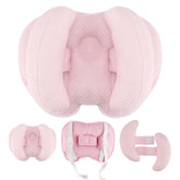 KAKIBLIN 2-in-1 baby head pillow gives full travel head and neck support for infants