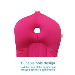 KAKIBLIN bath mat in tub demonstrates anti-slip stability.