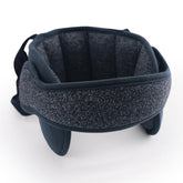 KAKIBLIN baby head support car-seat-strap offers comfy neck rest on car trips.