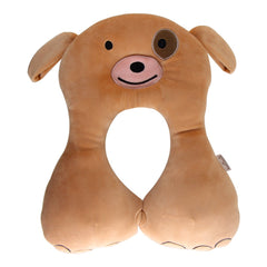 KAKIBLIN baby neck pillow upgraded design close-up shows soft PP cotton for head support on the go.