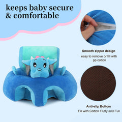 KAKIBLIN baby support sofa back design emphasizes upright seating support