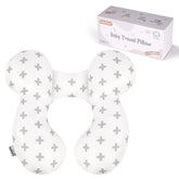 KAKIBLIN Twig baby travel pillow front view enhances gentle head support on the go