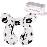 KAKIBLIN bear neck pillow close view showing head support.