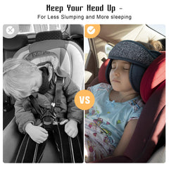KAKIBLIN breathable-padding-head-support offers cooling, breathable comfort for all-day trips.