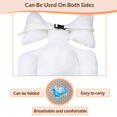 KAKIBLIN car seat neck cushion soft fabric for steady support