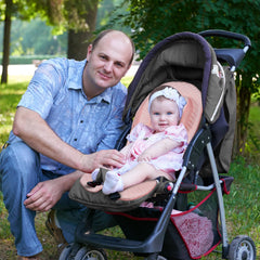 KAKIBLIN dual-sided stroller cushion stays breathable and comfy on every ride.
