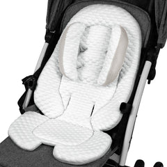 KAKIBLIN infant car seat insert front view for all-day comfort and secure fit.