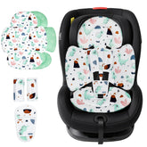 KAKIBLIN infant car seat insert head support for newborn comfort during rides.