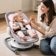 KAKIBLIN insert in stroller demonstrates multi use adaptability for on the go families