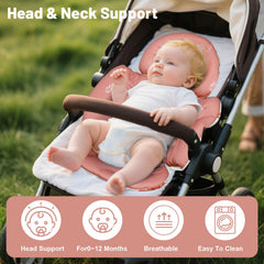 KAKIBLIN breathable mesh back keeps baby cool and comfy