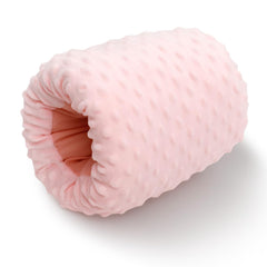 KAKIBLIN pink-baby-feeding-arm-pillow angle shows ergonomic support during nursing