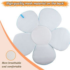 KAKIBLIN soft plush bath mat blue emphasizes cozy, snug bath moments.