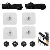KAKUPPA two-pack adjustable safety straps protect dressers and TVs with versatile mounting.