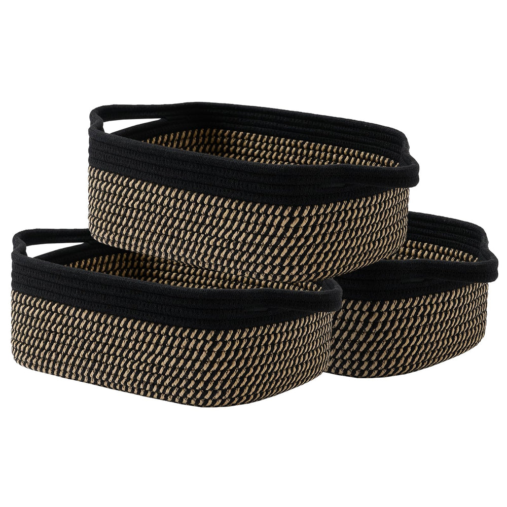 KALLAX small woven basket compact size fits shelves for tidy spaces.