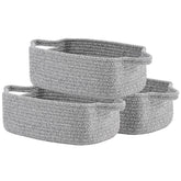 KALLAX small woven basket top view shows compact storage for tidy shelves.