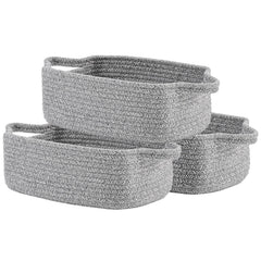 KALLAX small woven basket top view shows compact storage for tidy shelves.