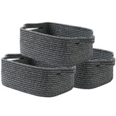 KALLAX small woven basket compact size helps keep shelves neat and maximize space